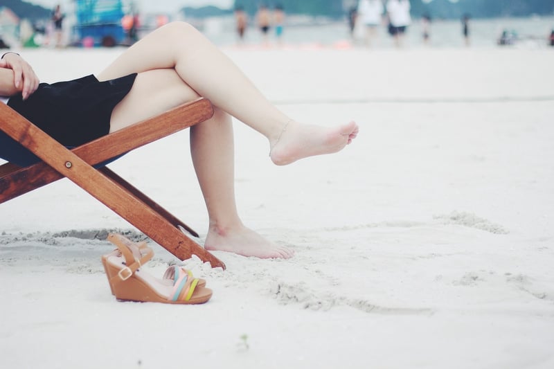 Beach chairs